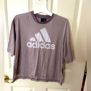 Adidas Crop Top women (XS) Lilac/mauve